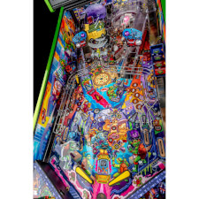 Playfield detail of the Teenage Mutant Ninja Turtles pinball machine.