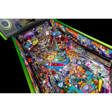 Playfield detail of the Teenage Mutant Ninja Turtles pinball machine.