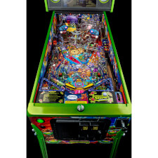 Playfield detail of the Teenage Mutant Ninja Turtles pinball machine.