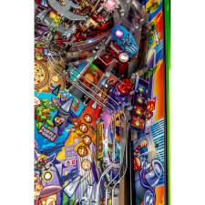 Playfield detail of the Teenage Mutant Ninja Turtles pinball machine.