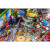 Playfield detail of the Teenage Mutant Ninja Turtles pinball machine.