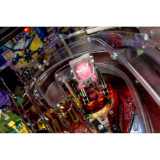 Playfield detail of the Teenage Mutant Ninja Turtles pinball machine.