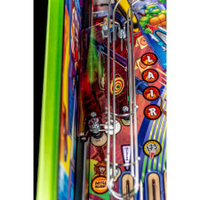 Playfield detail of the Teenage Mutant Ninja Turtles pinball machine.