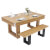 The Amalfi II in Oak.