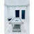 The Amalfi II in Pure White.