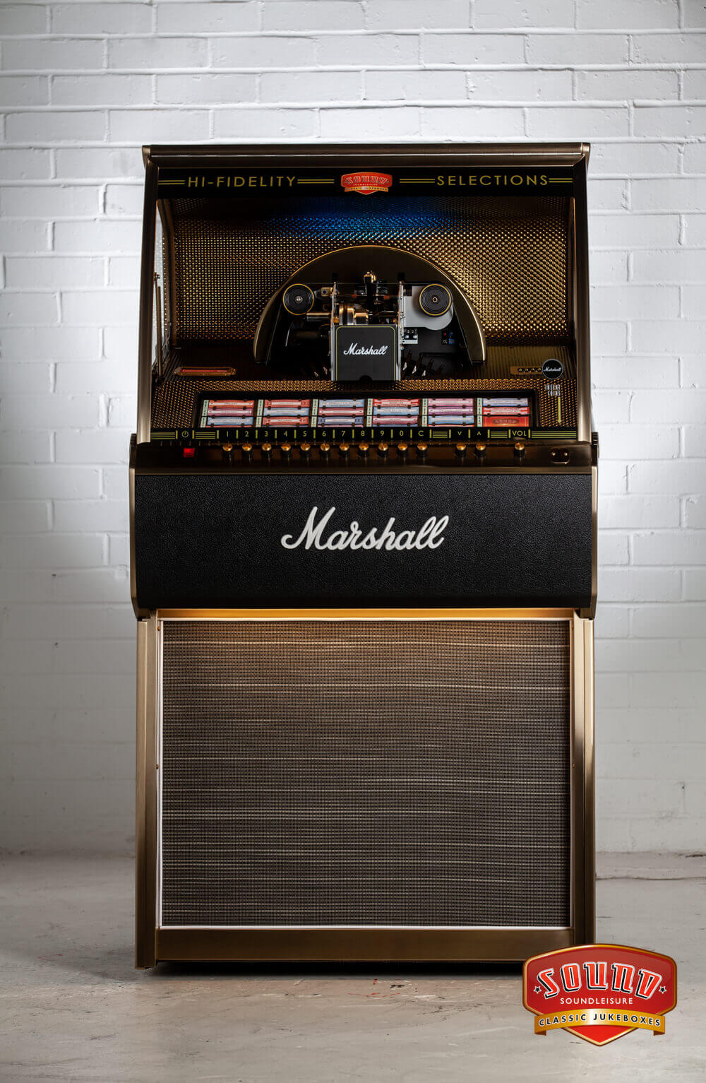 Sound Leisure Marshall Rocket Vinyl Jukebox Liberty