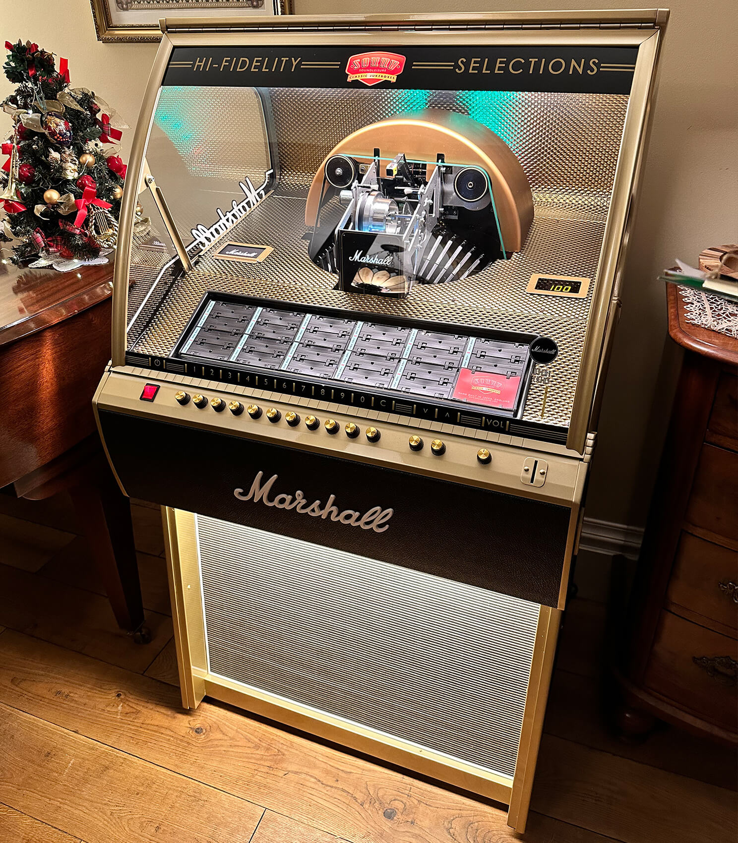 Sound Leisure Marshall Rocket Vinyl Jukebox Liberty