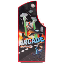 The Cosmic Supernova arcade cabinet.