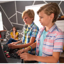 The ALU in a games room.