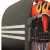 Rock-Ola Harley Davidson Flames Aluminium CD Jukebox Top
