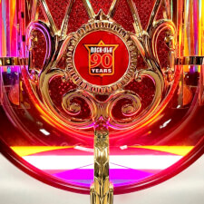 Rock-Ola Bubbler 90th anniversary Edition CD Jukebox Emblem