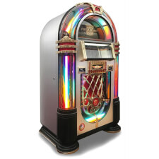 Rock-Ola Bubbler 90th anniversary Edition CD Jukebox Side