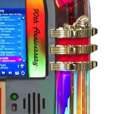 Rock-Ola Bubbler 90th anniversary Edition Media Centre Jukebox Side Lights