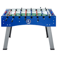 The FAS Smile Football Table In Blue Side View 