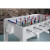 A white Florence football table in a games room.