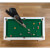 Playing a game on the Cubista pool table.