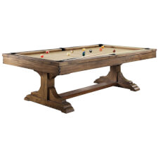 The Wyoming Pool Table Front View