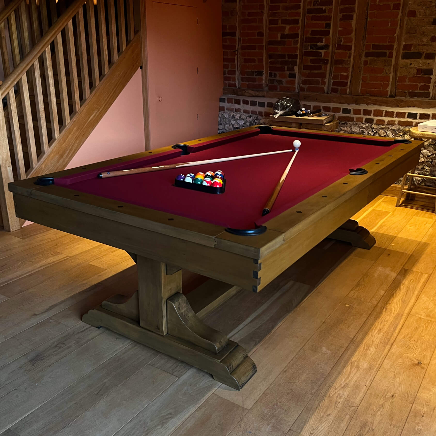 Wyoming Slate Bed 8ft American Pool Table