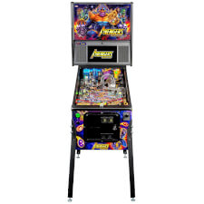 The Avengers Infinity Quest Premium Pinball Machine Artwork Full Cabinet.