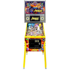 The Avengers Infinity Quest LE Pinball Machine Cabinet Front.