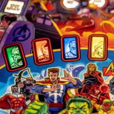 The Avengers Infinity Quest LE Pinball Machine Features.