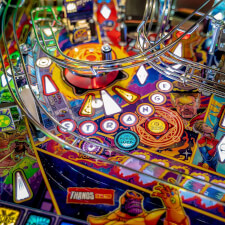 The Avengers Infinity Quest LE Pinball Machine Graphics.