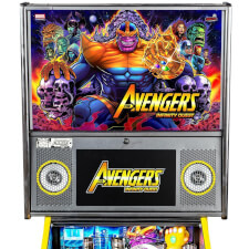 The Avengers Infinity Quest LE Pinball Machine Cabinet Top.