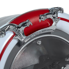 Pureline 128V Retro Bluetooth CD & Vinyl XL Jukebox Grey Close Up