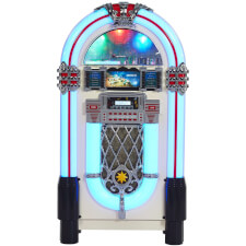 Pureline 105 Retro White Jukebox