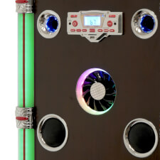 The Steepletone Jive Swing 90 Jukebox Bottom.