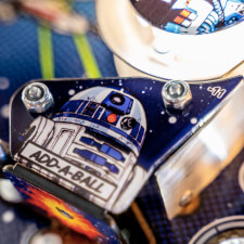 The Stern Star Wars Comic Art Pin Pinball Machine Playfield Artwork..