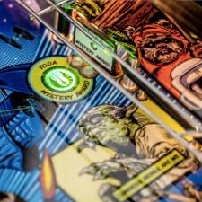 The Stern Star Wars Comic Art Pin Pinball Machine Playfield Artwork.