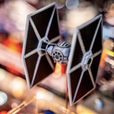 The Stern Star Wars Comic Art Pin Pinball Machine Artwork.