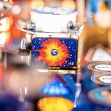 The Stern Star Wars Comic Art Pin Pinball Machine Playfield Details.