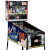 The Stern Star Wars Comic Art Pin Pinball Machine Side.