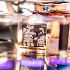 The Stern Star Wars Comic Art Pin Pinball Machine Details.