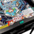 The Stern Star Wars Comic Art Pin Pinball Machine Playfield Bottom.
