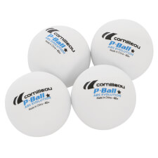 The Cornilleau P-ball 1 Star balls.