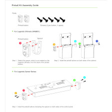 How to fit the AtGames Legends pinball button kit.