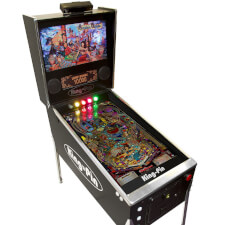 The King-Pin EX virtual pinball machine.