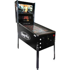 The King-Pin EX virtual pinball machine.