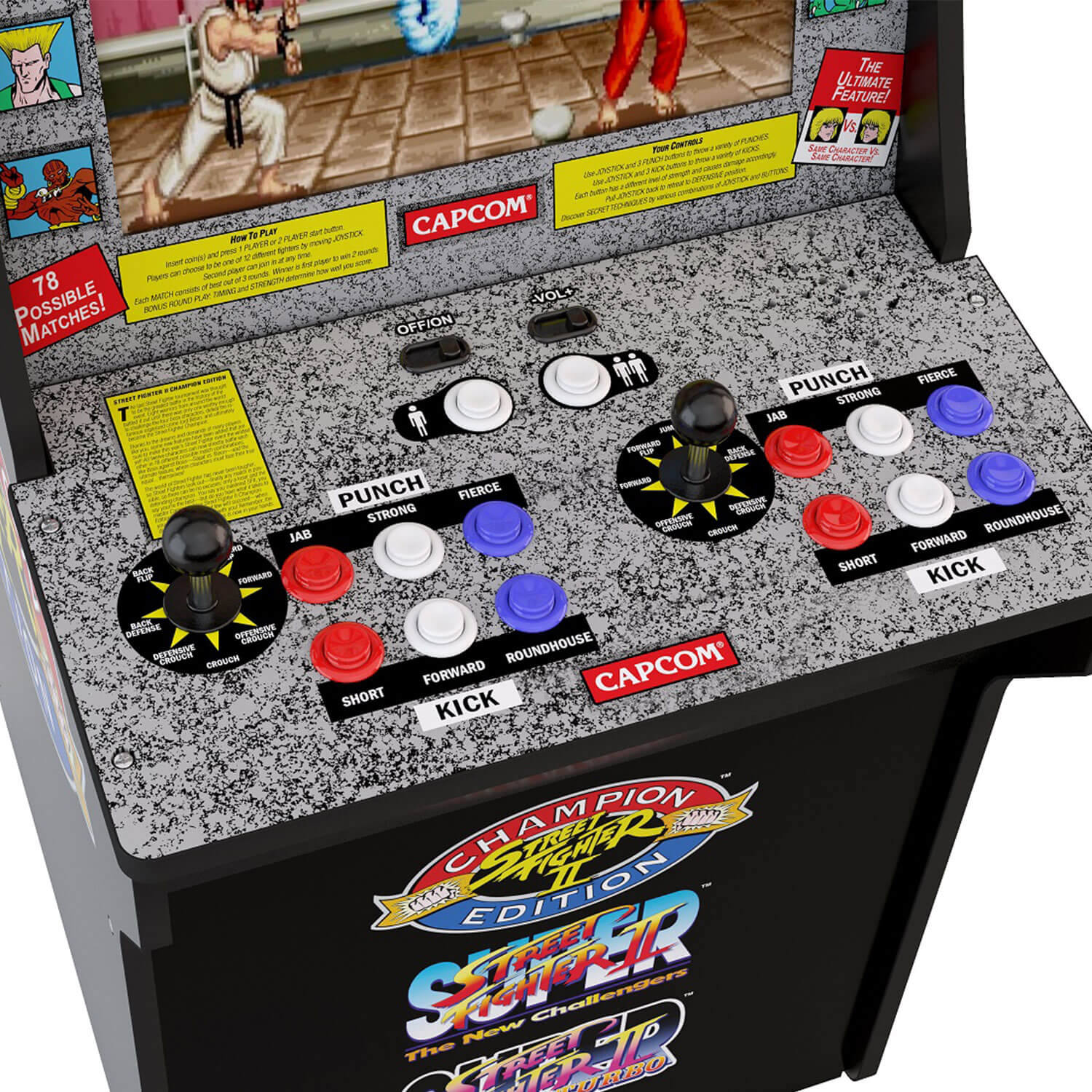 Arcade1Up Street Fighter II™ Arcade Liberty Games