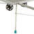 The Cornilleau 100X table tennis bottom detail.
