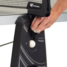 The Cornilleau 400X table tennis ball storage.