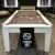 The Blackball edinburgh pool table in white.