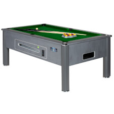 The Heywood Match slate bed pool table.