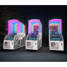 Three Basketball Big Show Cabinet.