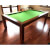 The Black Imperio Pool table in cherry finish.