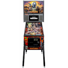 The Mandalorian Pro pinball cabinet full lenght.