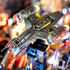 The Mandalorian Pro pinball character.